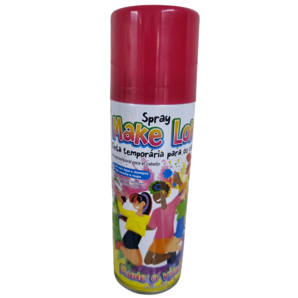 TINTA SPRAY CABELO 120ML ROSA