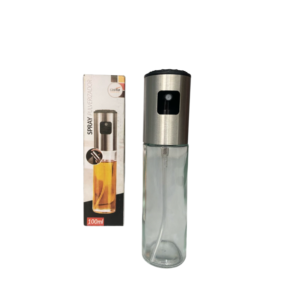 PULVERIZADOR VIDRO SPRAY TEMPEROS 100ML