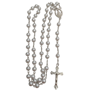 TERÇO PÉROLA 54CM N.S.APARECIDA