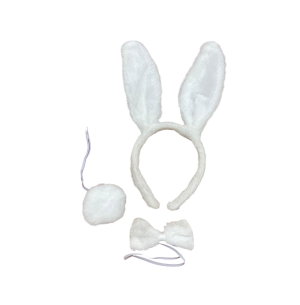 PÁSCOA TIARA ORELHA COELHO 27CM 3PÇS