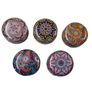 POTE LATA RED.7CM MOSAICO