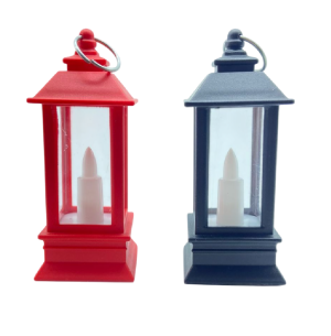 LAMPIÃO VIDRO LED 9CM VELA