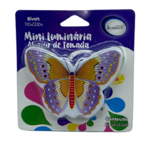 LUMINÁRIA T.9CM BORBOLETA
