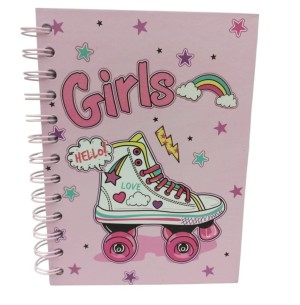 CADERNO ANOTAÇÃO ESPIRAL 13X17CM