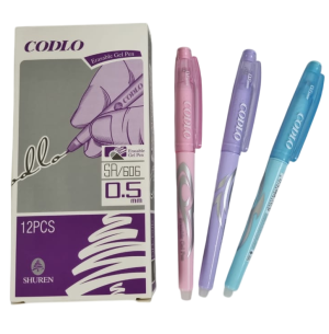 CANETA C/APAGADOR C/12