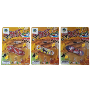 SKATE DEDO 9CM COM ACESSÓRIOS