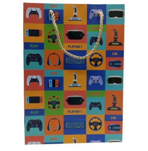 SACOLA PRESENTE 28X37CM INFANTIL