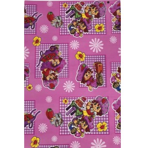 SACO METAL 20X29CM 50UN MORANGUINHO