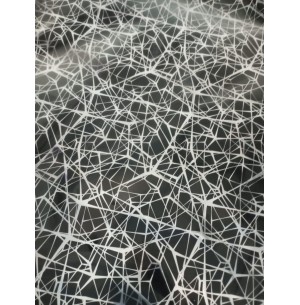 SACO METAL 25X36CM 50UN CRAQUELADO PRETO