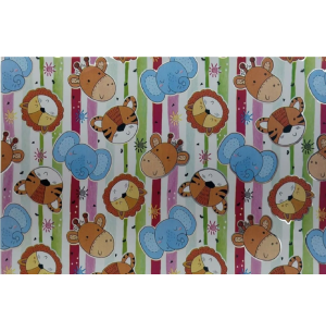 SACO METAL 30X44CM 50UN GRAND SAFARI