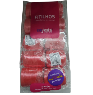 FITILHO 5MMX50M 10UN VERMELHO