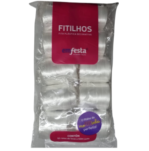 FITILHO 5MMX50M 10UN BRANCO