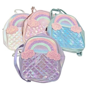 BOLSA INFANTIL 19X22CM ARCO-ÍRIS