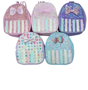 BOLSA INFANTIL 23X28CM PAETÊ