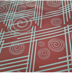 SACO METAL 15X22 50UN ESPIRAL VERMELHO