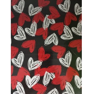 BOBINA PAPEL COUCHE 60CM 100M CORAÇÃO