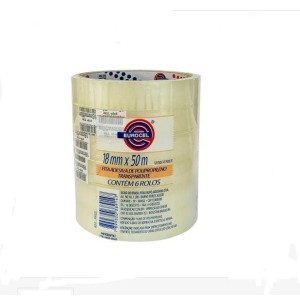 FITA ADES.18MMX50M 6UN TRANSPARENTE 