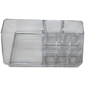 ACRÍLICO PORTA COSMÉTICOS 9X10CM 9 DIV.