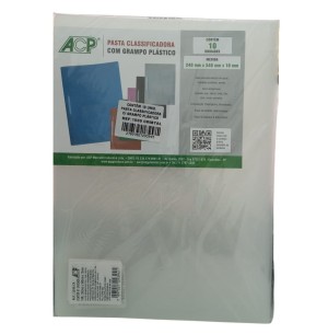 PASTA GRAMPO PLÁST.10UN CRISTAL