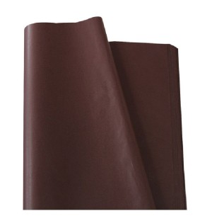 PAPEL SEDA 48X60CM 100FLS MARRON
