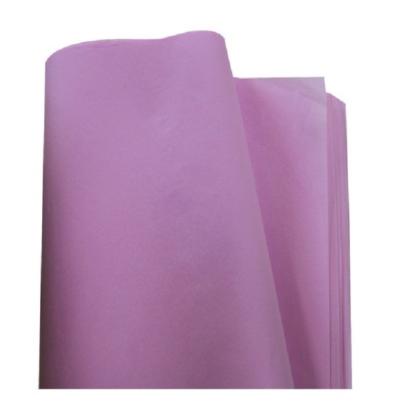 PAPEL SEDA 48X60CM C/100FLS ROSA CLARO