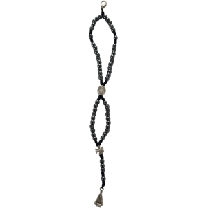 PULSEIRA TERÇO HEMATITA N.S.APARECIDA