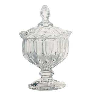 BOMBONIERE VIDRO 9X15CM