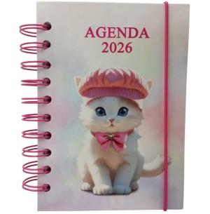 AGENDA ESP.2026 11X15CM GATO