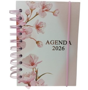 AGENDA ESP.2026 14X19CM FLOR
