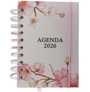 AGENDA ESP.2026 14X19CM FLOR
