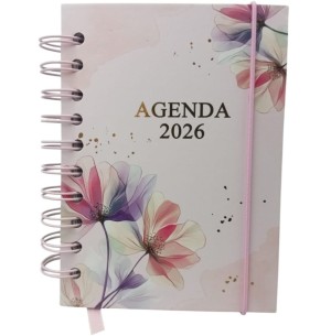 AGENDA ESP.2026 14X19CM FLOR
