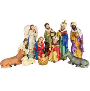 RESINA PRESÉPIO 11 FIG.29CM