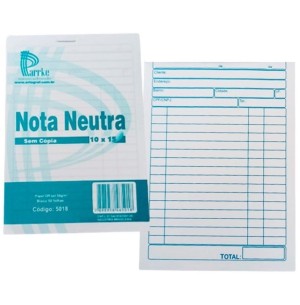 NOTA NEUTRA S/CÓPIA 50FLS C/20