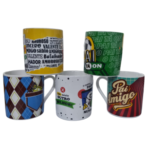 CANECA PORC.300ML PAI FAIXA