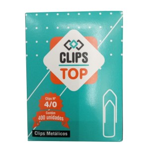 CLIPS GALVANIZADO Nº4/0 400UN GR