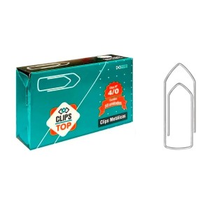 CLIPS GALVANIZADO Nº4/0 50UN PEQ.