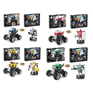 BLOCO MONTAR 135PÇS 2 EM 1 ÔNIBUS