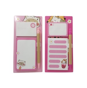 BLOCO ANOT.ADES.MG 10X20CM 2X1 CANETA