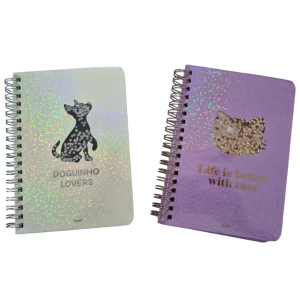 BLOCO ANOT.ESPIRAL 11X16CM 80FLS