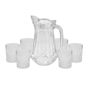 JARRA VIDRO 1,5L 6 COPOS