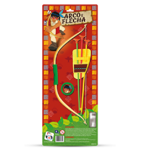 ARCO E FLECHA 5PÇS 35CM