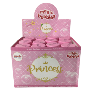 BOLHA SABÃO 56ML 12UN PRINCESS