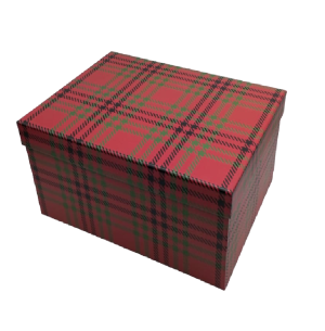 CAIXA PRESENTE RETANGULAR 18X12X8CM