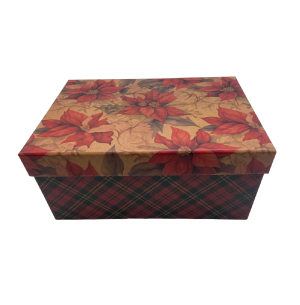 CAIXA PRESENTE RETANGULAR 25X18X12CM