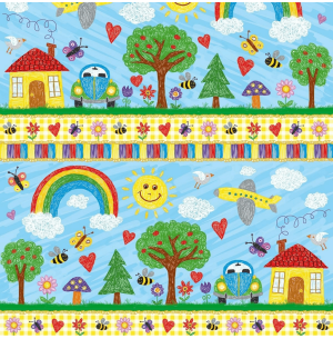PAPEL COUCHE 50X60 20FLS INFANTIL