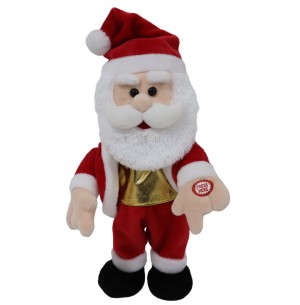 PAPAI NOEL MUSICAL MOVIMENTO 33CM