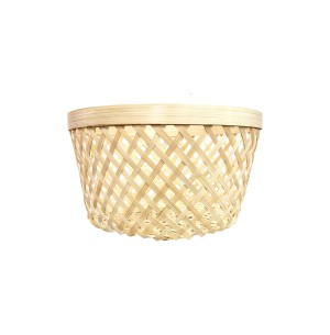 CESTO BAMBU 25X15CM RED.