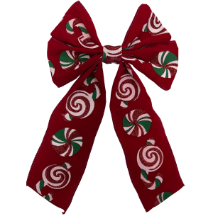 ENFEITE LAÇO 15CM VELUDO