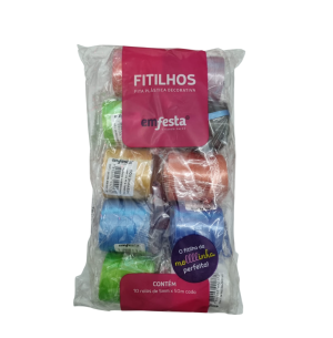 FITILHO 5MMX50M 10UN SORTIDO