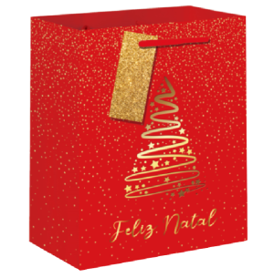  SACOLA PRES.30X40CM ÁRVORE